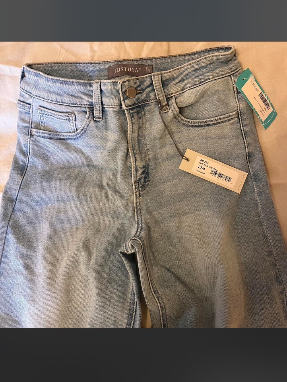 Just USA High-Rise Light Blue Women's Jeans